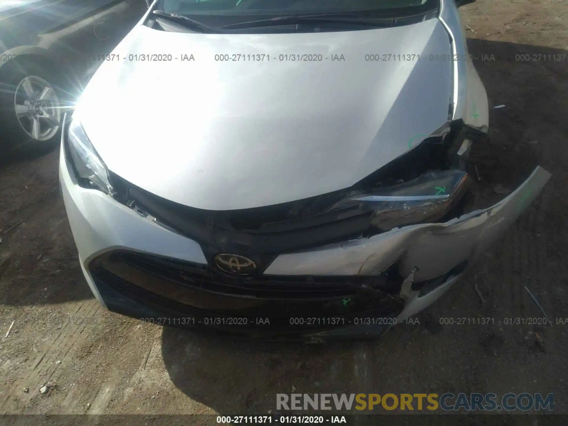 6 Photograph of a damaged car 5YFBURHE2KP900571 TOYOTA COROLLA 2019