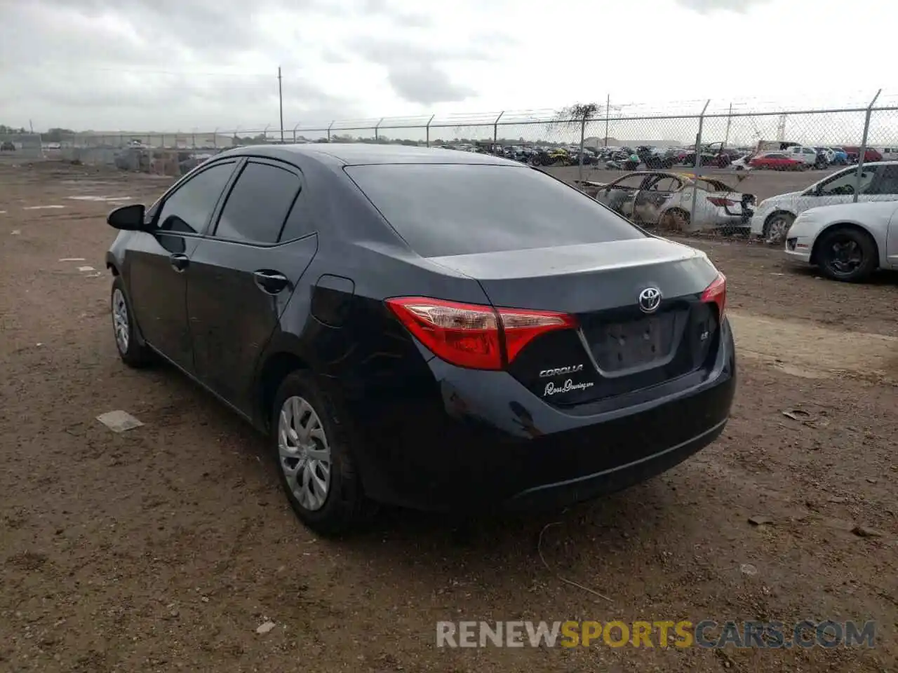 3 Photograph of a damaged car 5YFBURHE2KP900702 TOYOTA COROLLA 2019