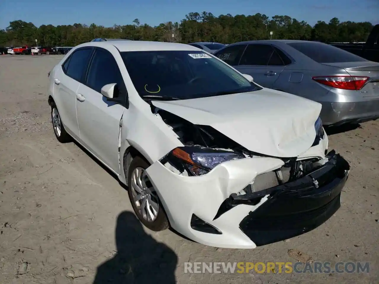 1 Photograph of a damaged car 5YFBURHE2KP901557 TOYOTA COROLLA 2019