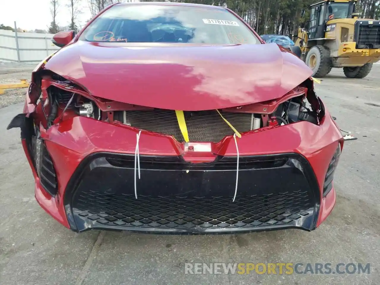 9 Photograph of a damaged car 5YFBURHE2KP902126 TOYOTA COROLLA 2019