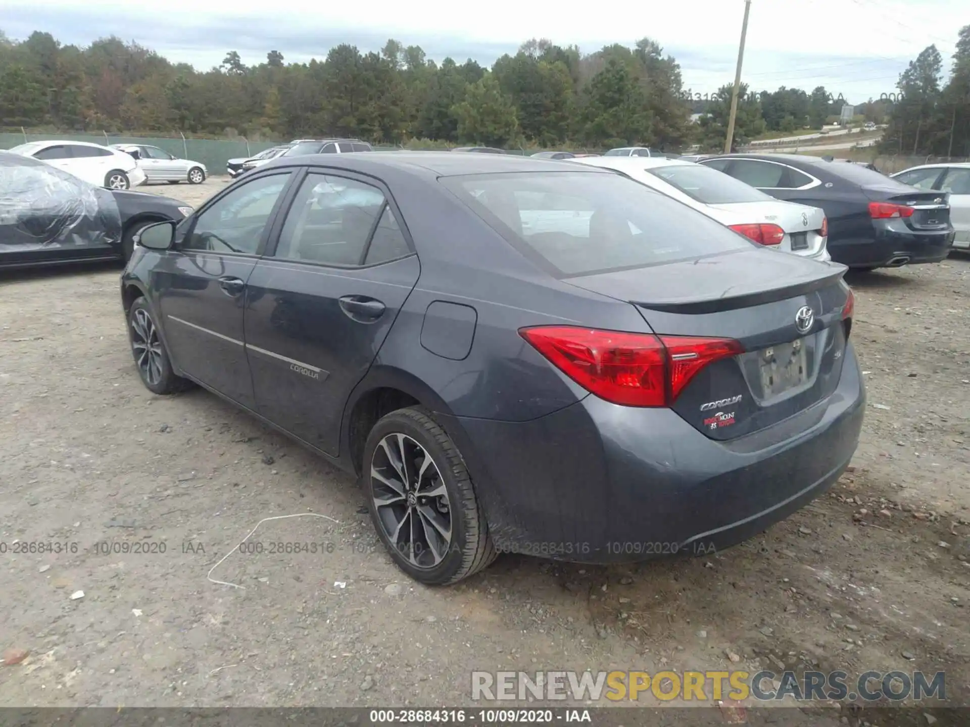 3 Photograph of a damaged car 5YFBURHE2KP902157 TOYOTA COROLLA 2019