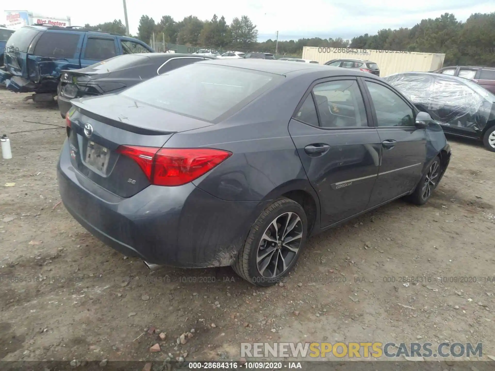 4 Photograph of a damaged car 5YFBURHE2KP902157 TOYOTA COROLLA 2019