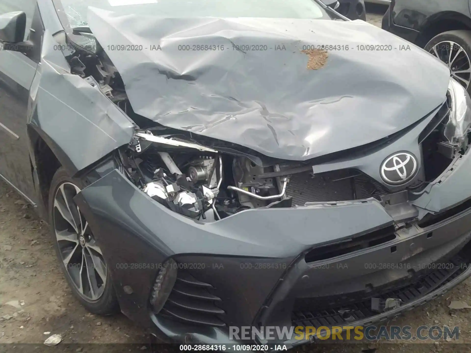 6 Photograph of a damaged car 5YFBURHE2KP902157 TOYOTA COROLLA 2019