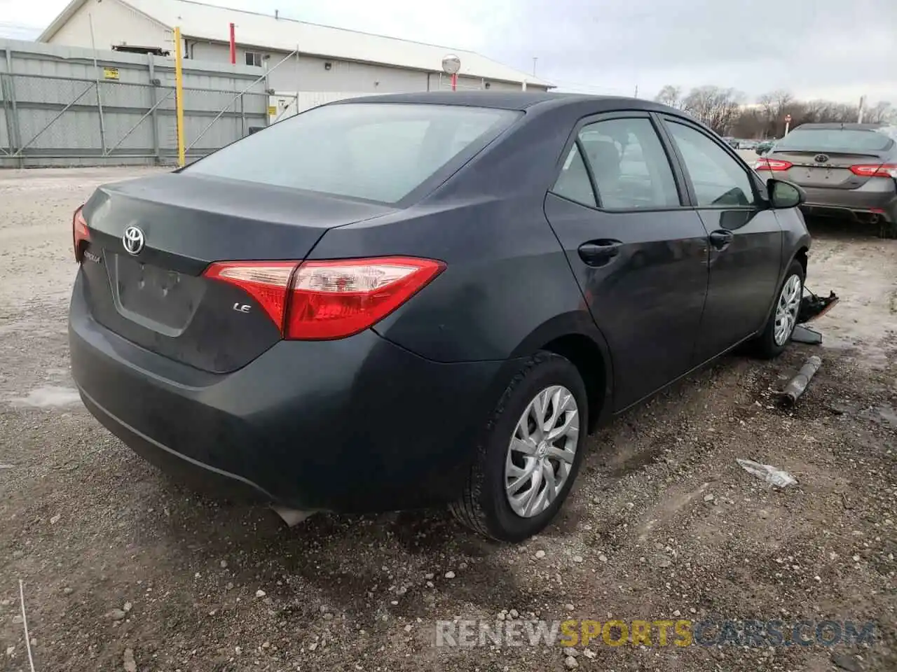 4 Photograph of a damaged car 5YFBURHE2KP902336 TOYOTA COROLLA 2019