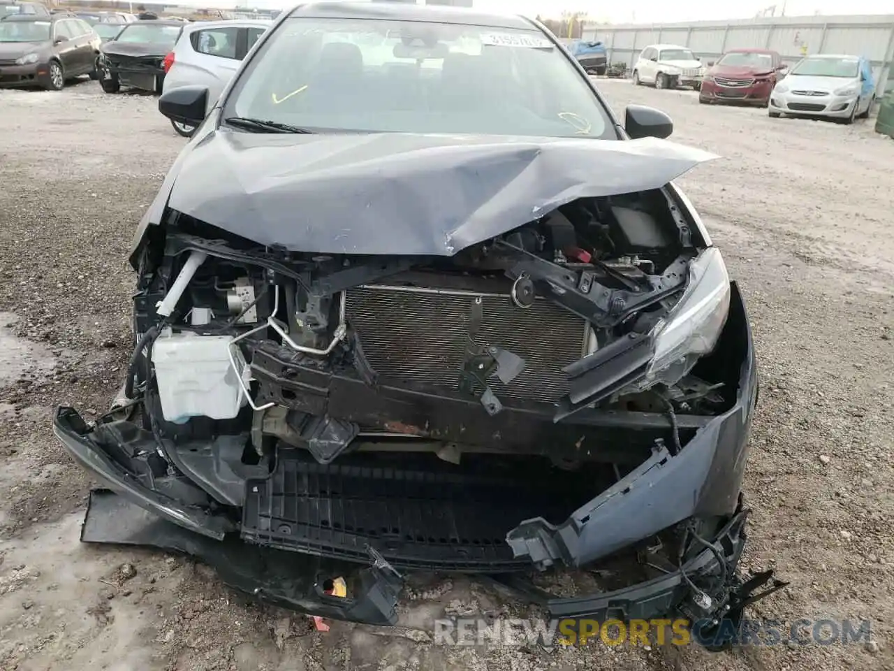 9 Photograph of a damaged car 5YFBURHE2KP902336 TOYOTA COROLLA 2019