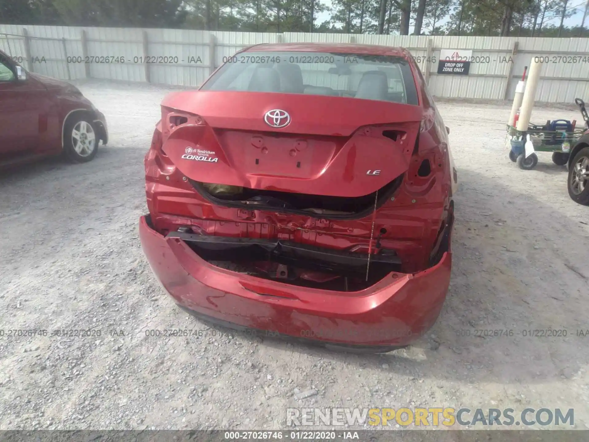 6 Photograph of a damaged car 5YFBURHE2KP903616 TOYOTA COROLLA 2019