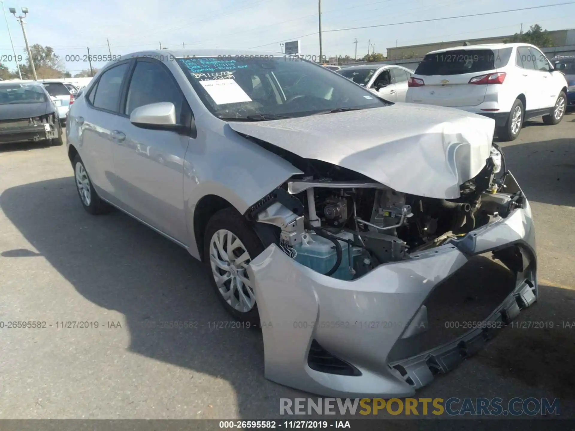 1 Photograph of a damaged car 5YFBURHE2KP903793 TOYOTA COROLLA 2019