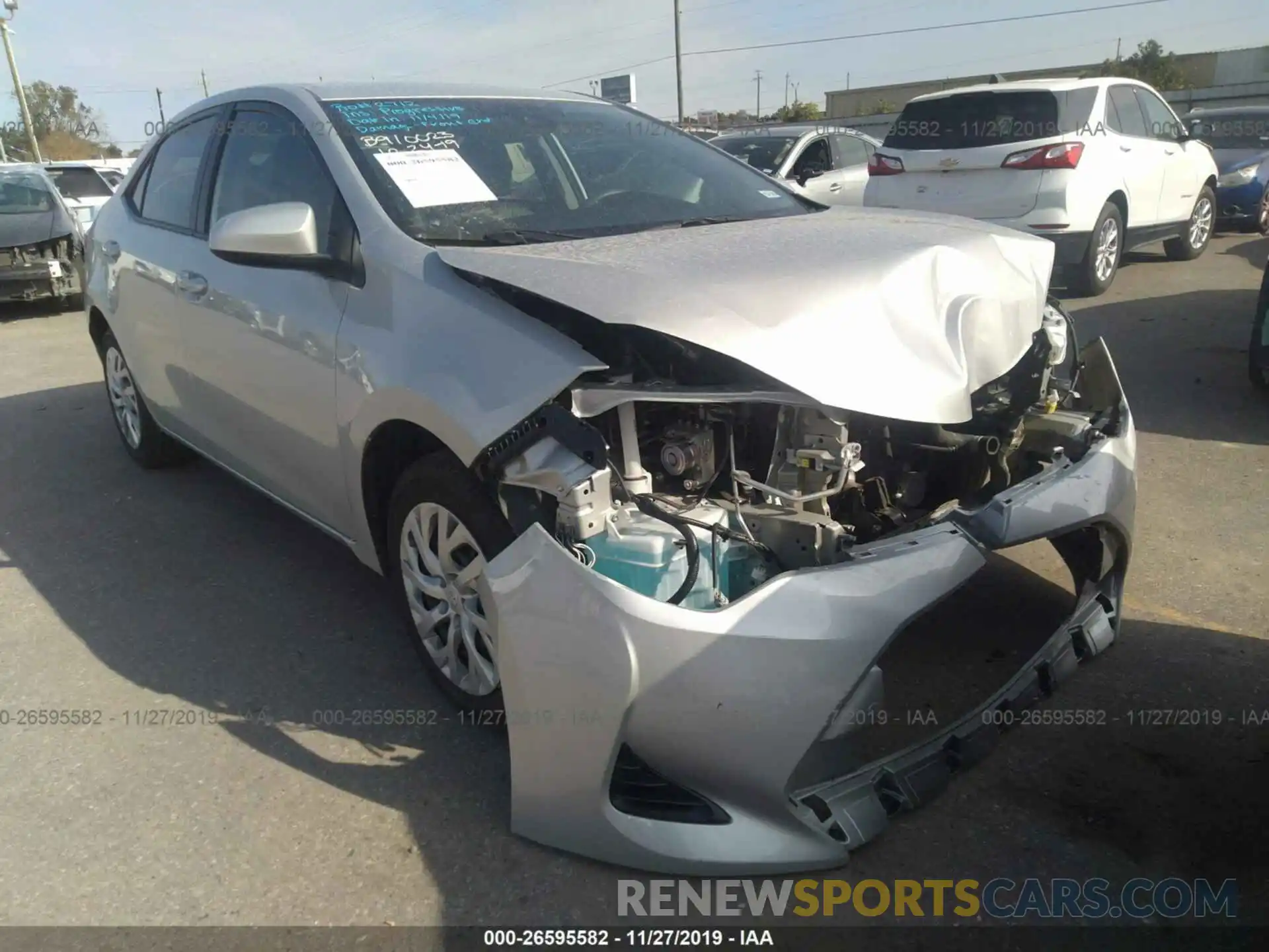 6 Photograph of a damaged car 5YFBURHE2KP903793 TOYOTA COROLLA 2019