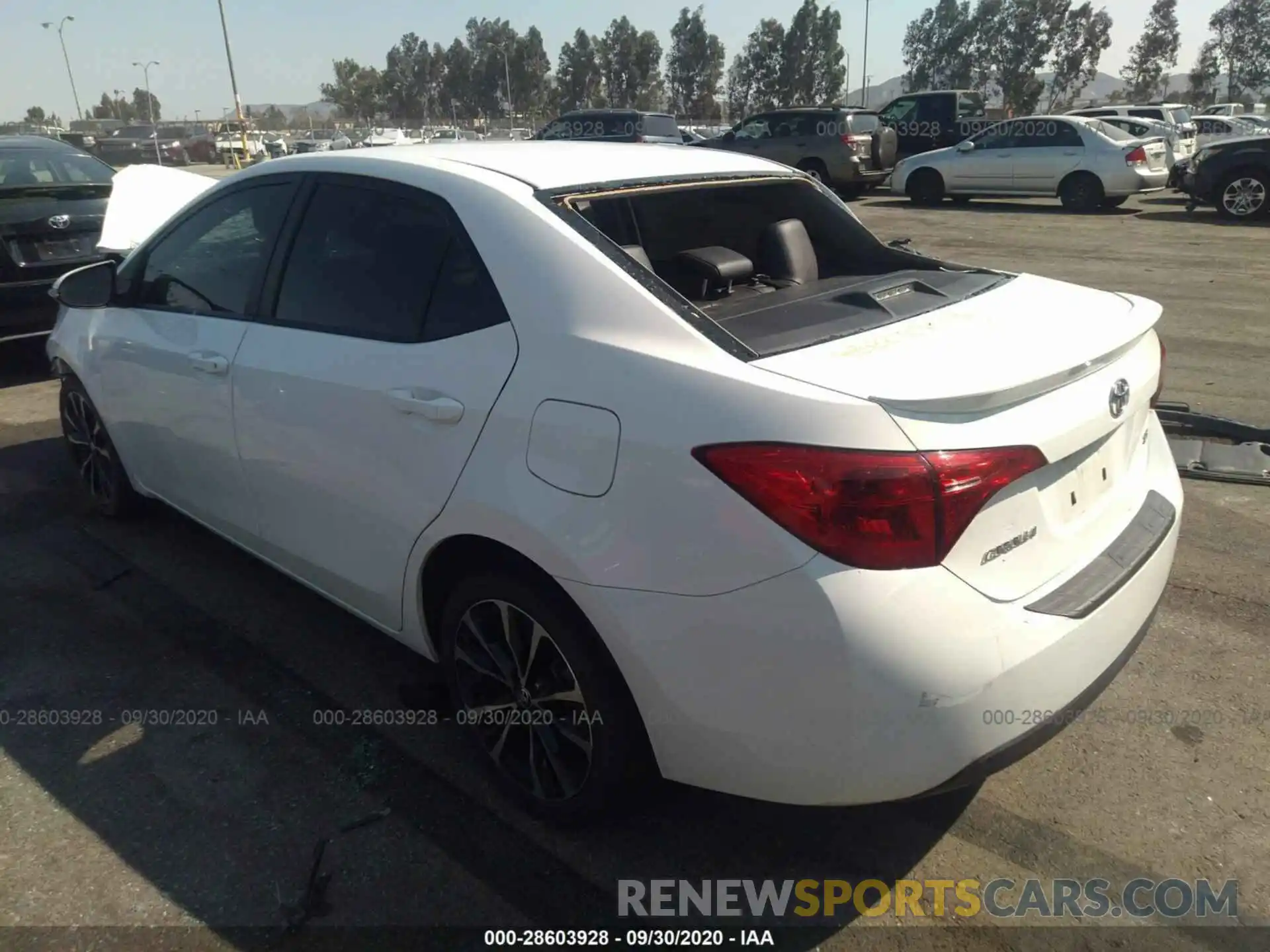 3 Photograph of a damaged car 5YFBURHE2KP904541 TOYOTA COROLLA 2019