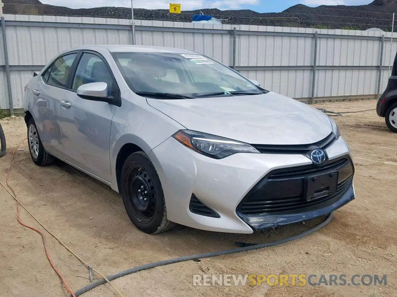 1 Photograph of a damaged car 5YFBURHE2KP904569 TOYOTA COROLLA 2019