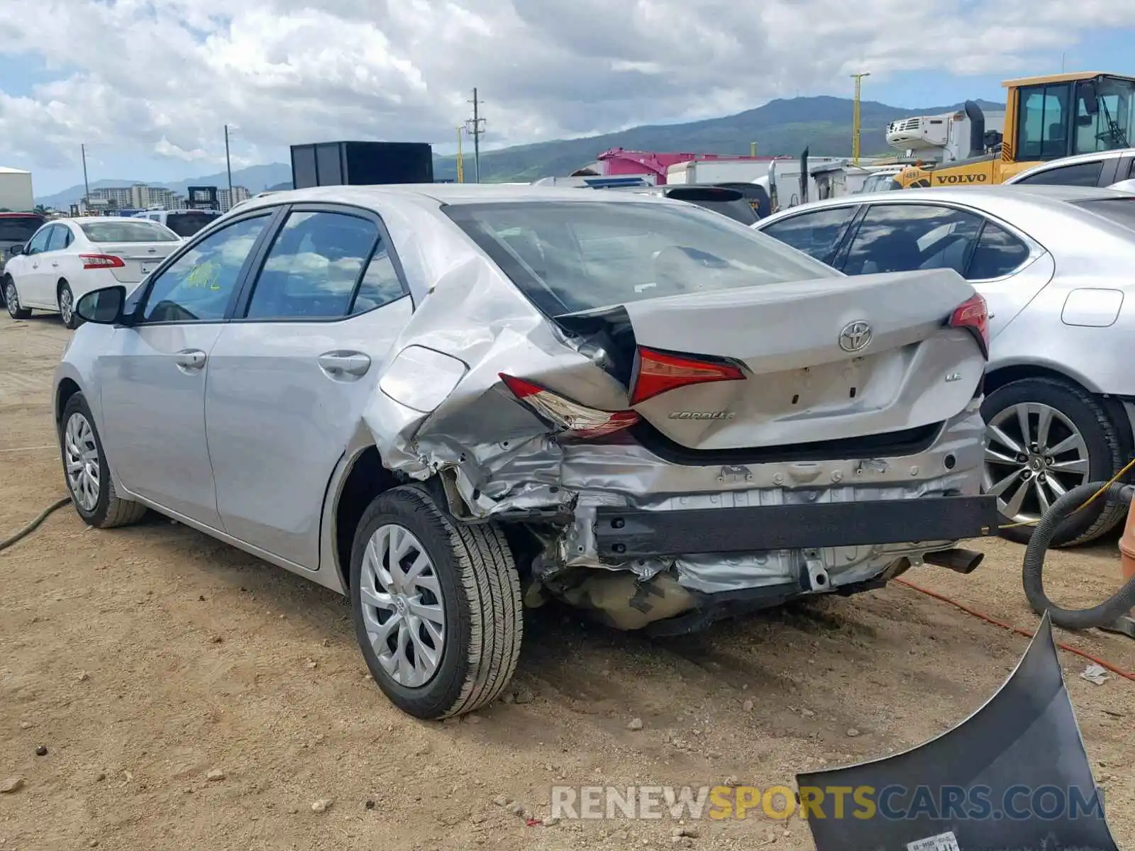 3 Photograph of a damaged car 5YFBURHE2KP904569 TOYOTA COROLLA 2019