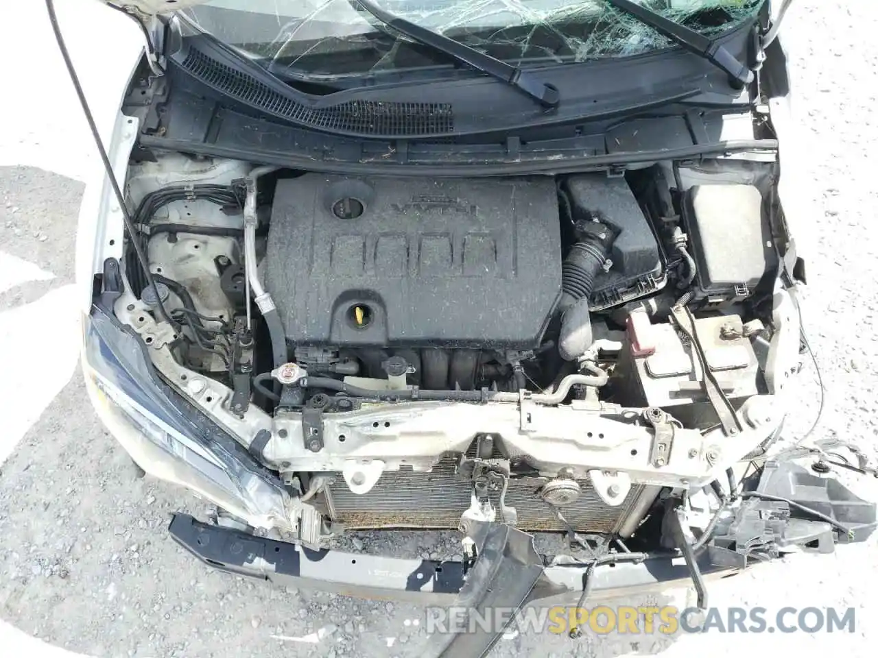 7 Photograph of a damaged car 5YFBURHE2KP904586 TOYOTA COROLLA 2019