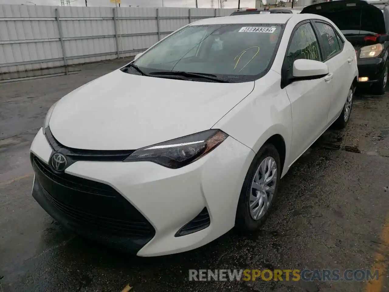 2 Photograph of a damaged car 5YFBURHE2KP904829 TOYOTA COROLLA 2019