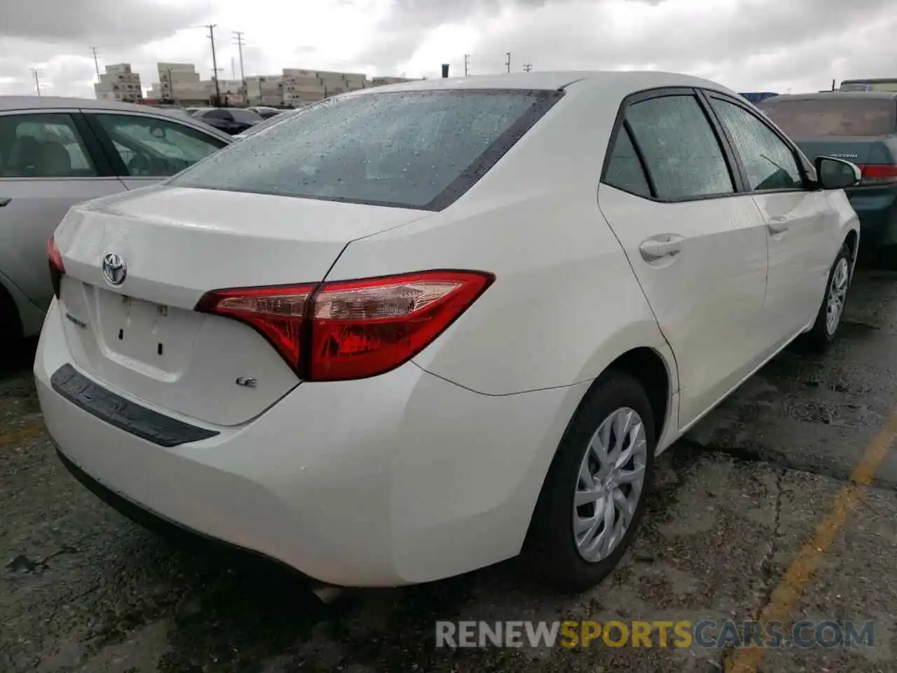 4 Photograph of a damaged car 5YFBURHE2KP904829 TOYOTA COROLLA 2019