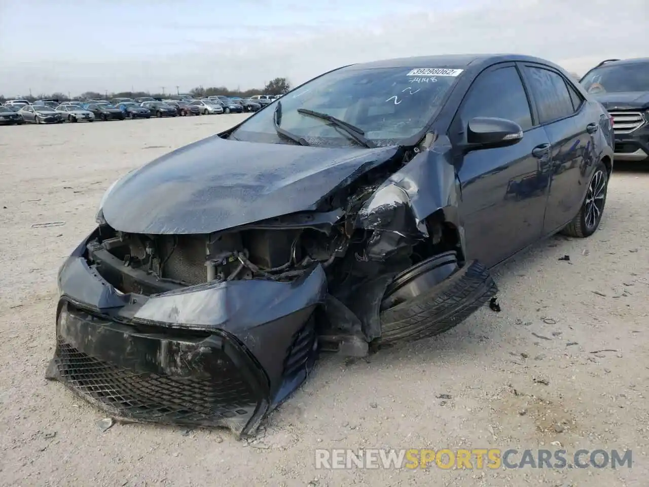 2 Photograph of a damaged car 5YFBURHE2KP905270 TOYOTA COROLLA 2019