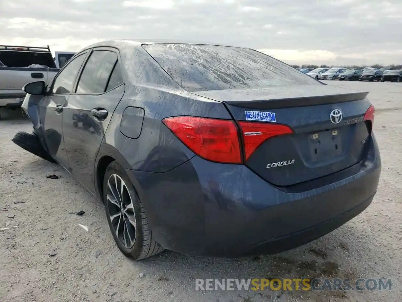 3 Photograph of a damaged car 5YFBURHE2KP905270 TOYOTA COROLLA 2019