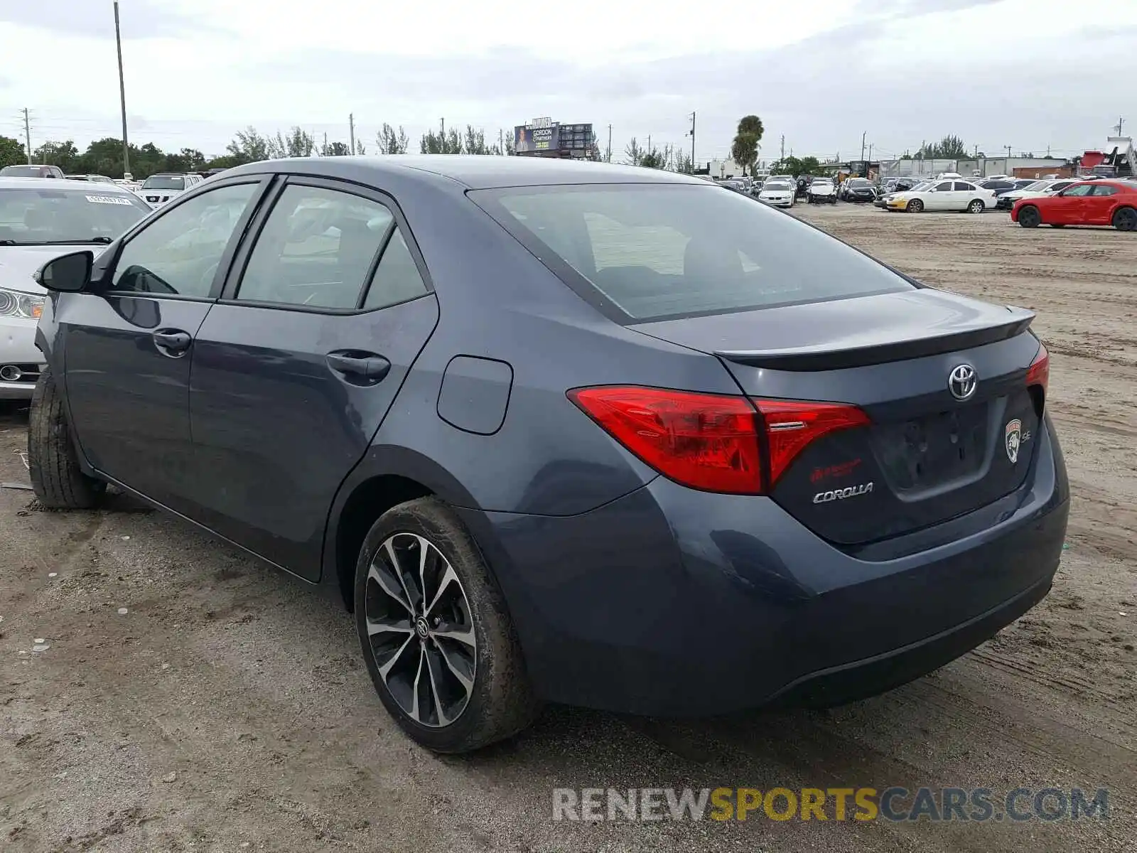 3 Photograph of a damaged car 5YFBURHE2KP905382 TOYOTA COROLLA 2019