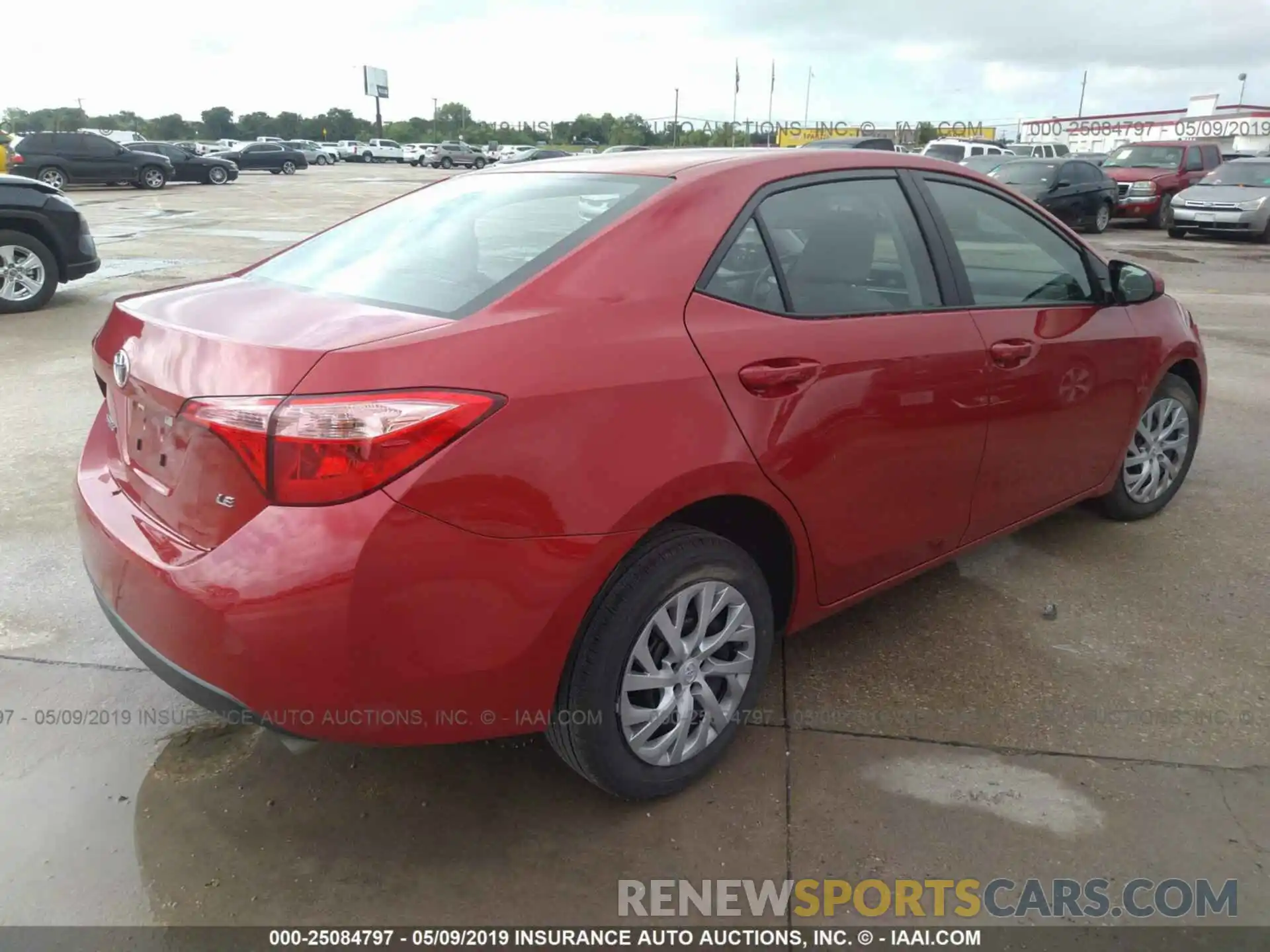 4 Photograph of a damaged car 5YFBURHE2KP905768 TOYOTA COROLLA 2019