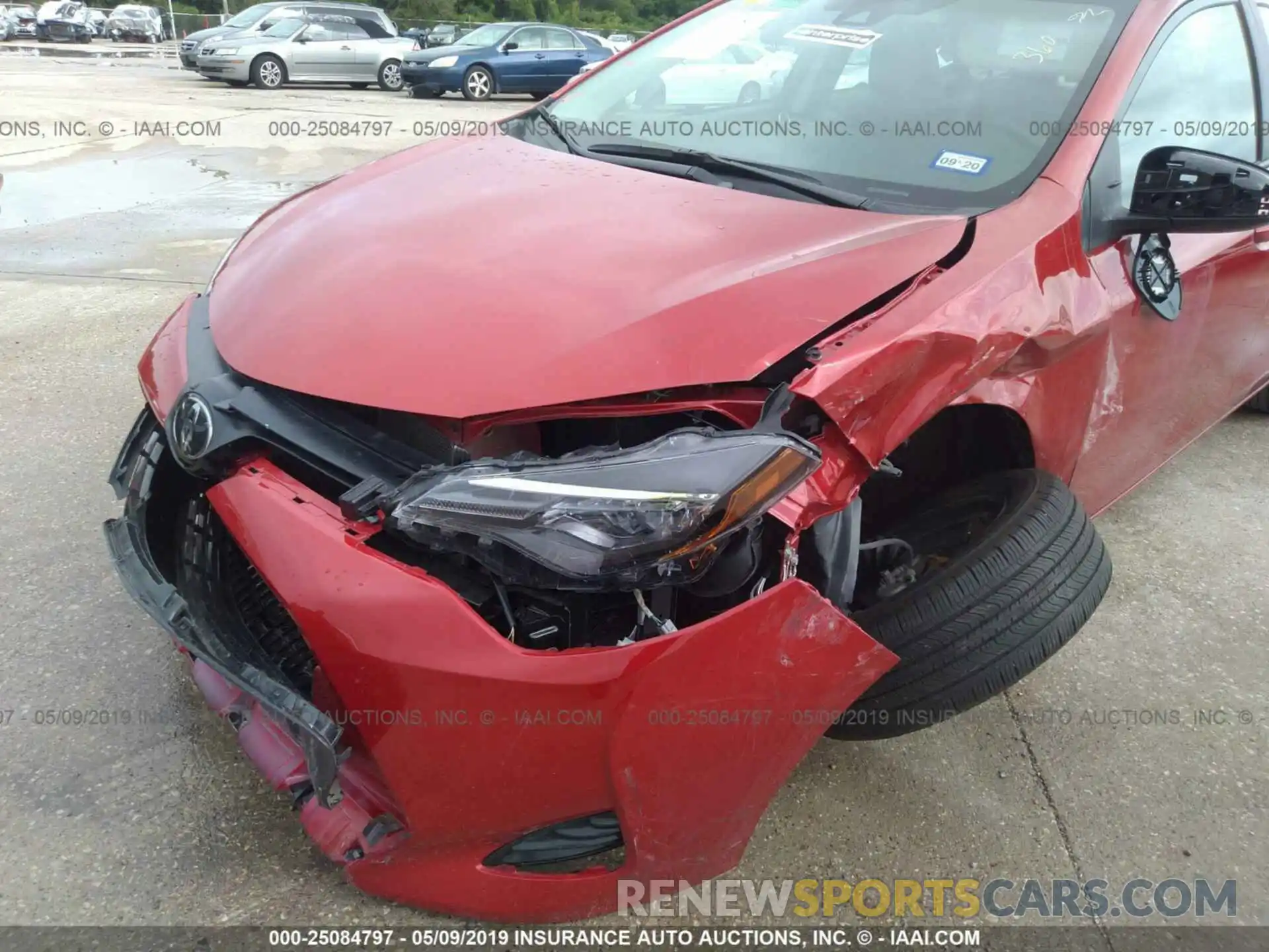 6 Photograph of a damaged car 5YFBURHE2KP905768 TOYOTA COROLLA 2019