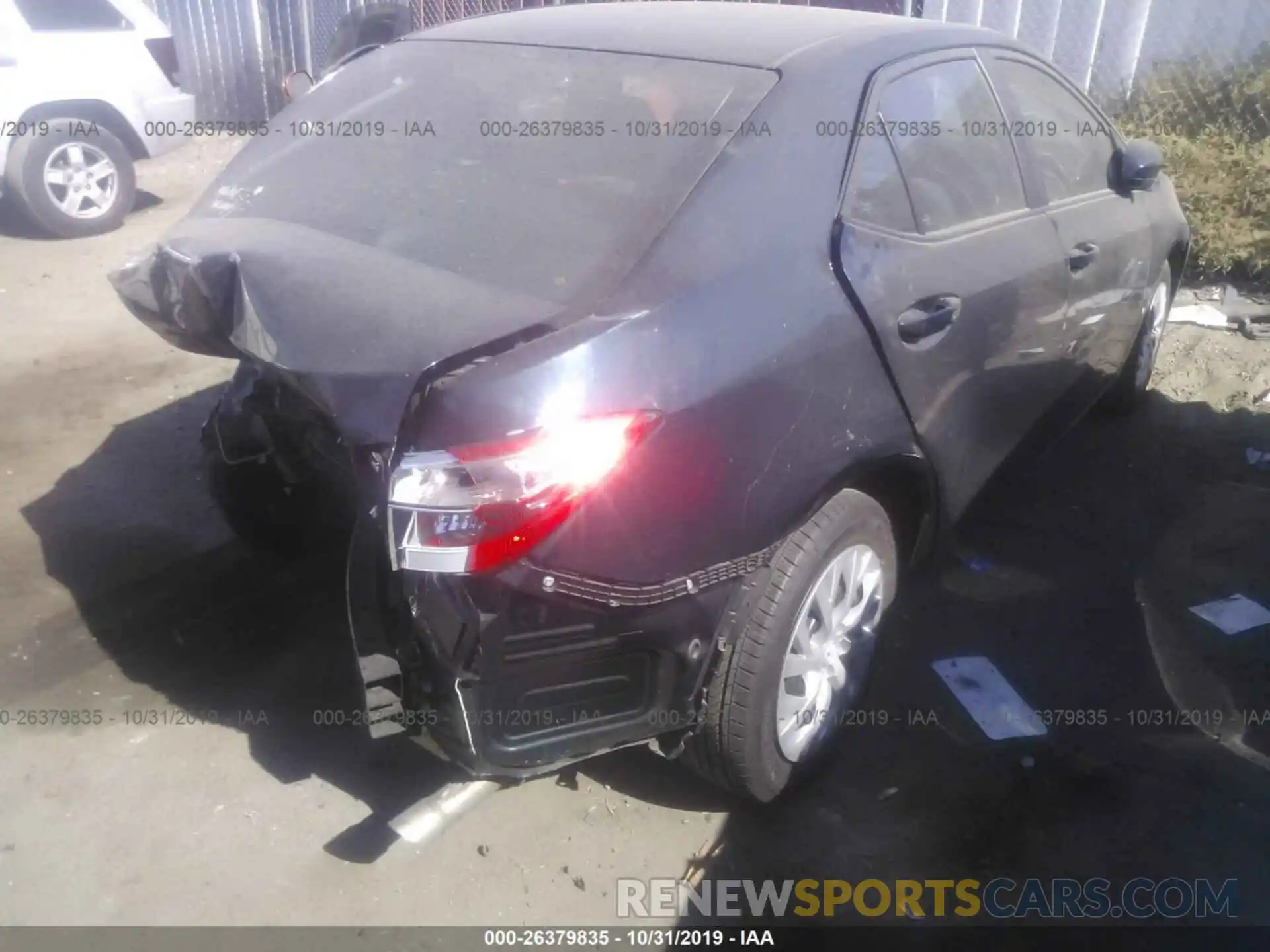 4 Photograph of a damaged car 5YFBURHE2KP906323 TOYOTA COROLLA 2019