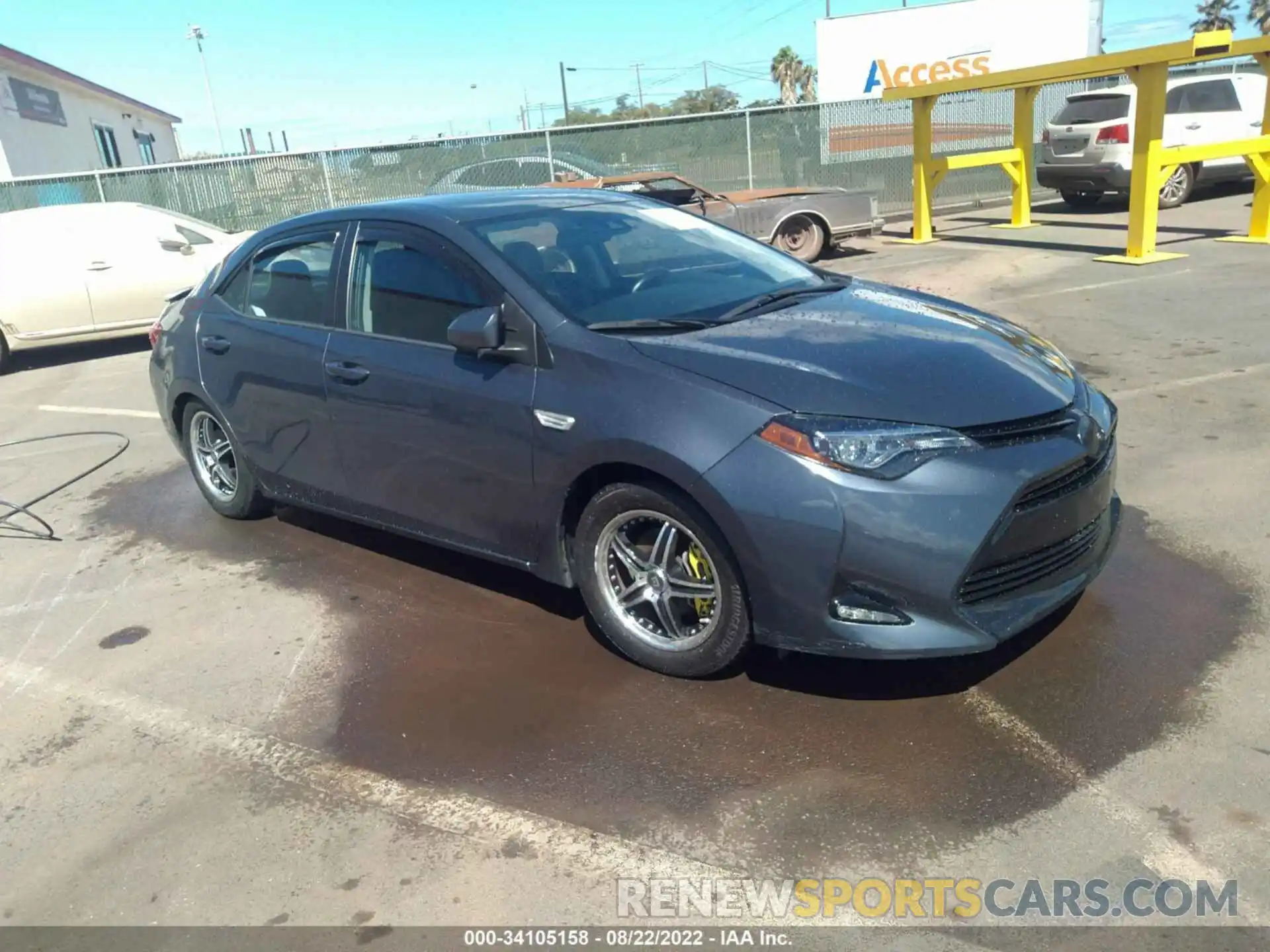 1 Photograph of a damaged car 5YFBURHE2KP907004 TOYOTA COROLLA 2019