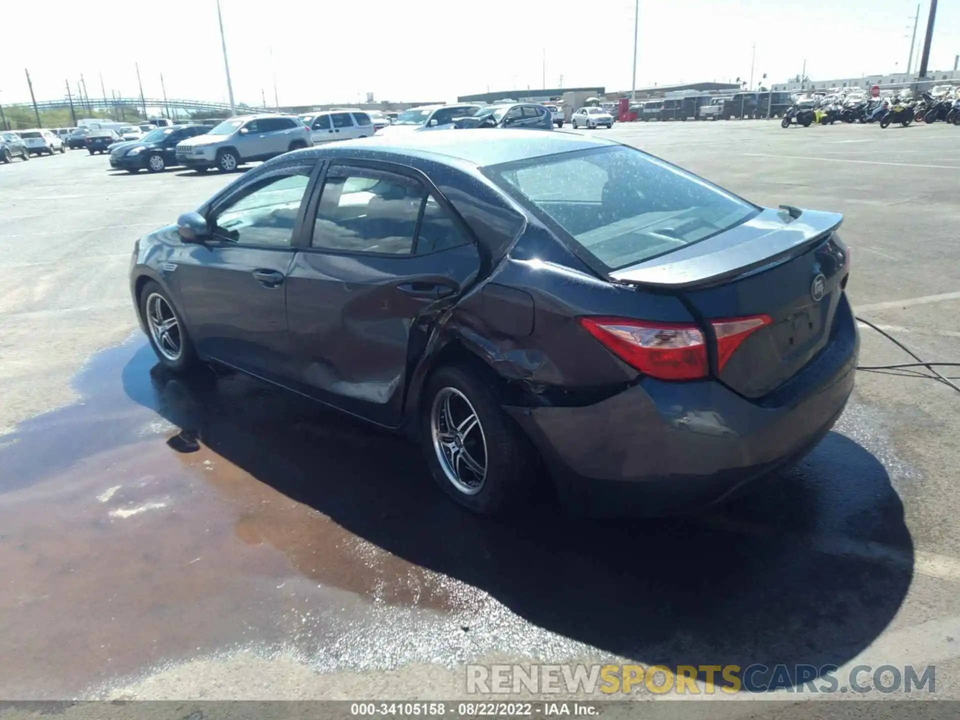 3 Photograph of a damaged car 5YFBURHE2KP907004 TOYOTA COROLLA 2019