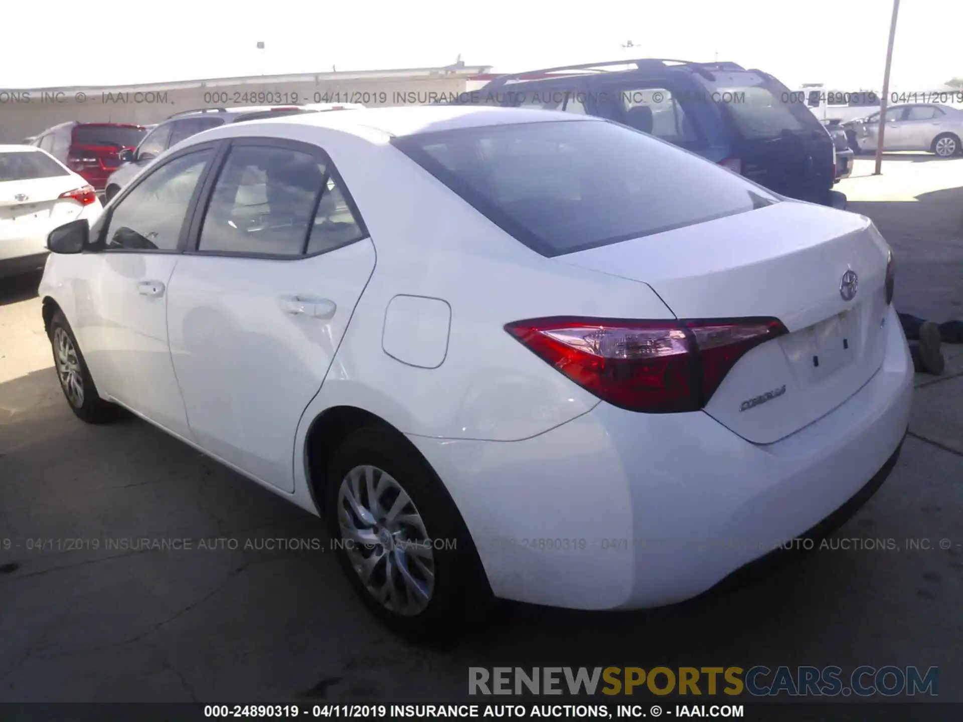 3 Photograph of a damaged car 5YFBURHE2KP907150 TOYOTA COROLLA 2019