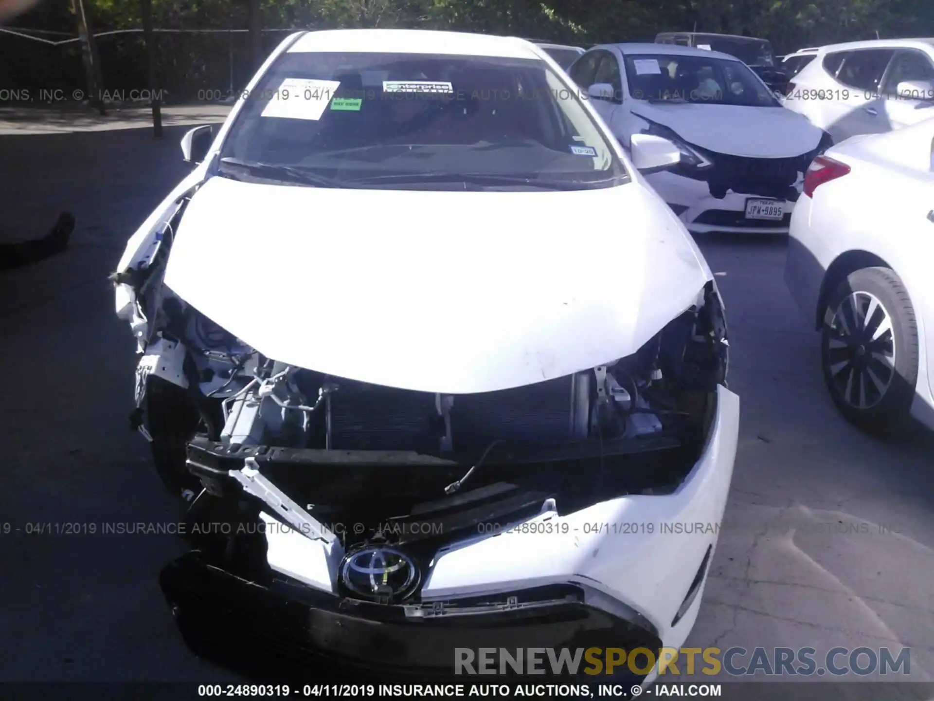 6 Photograph of a damaged car 5YFBURHE2KP907150 TOYOTA COROLLA 2019