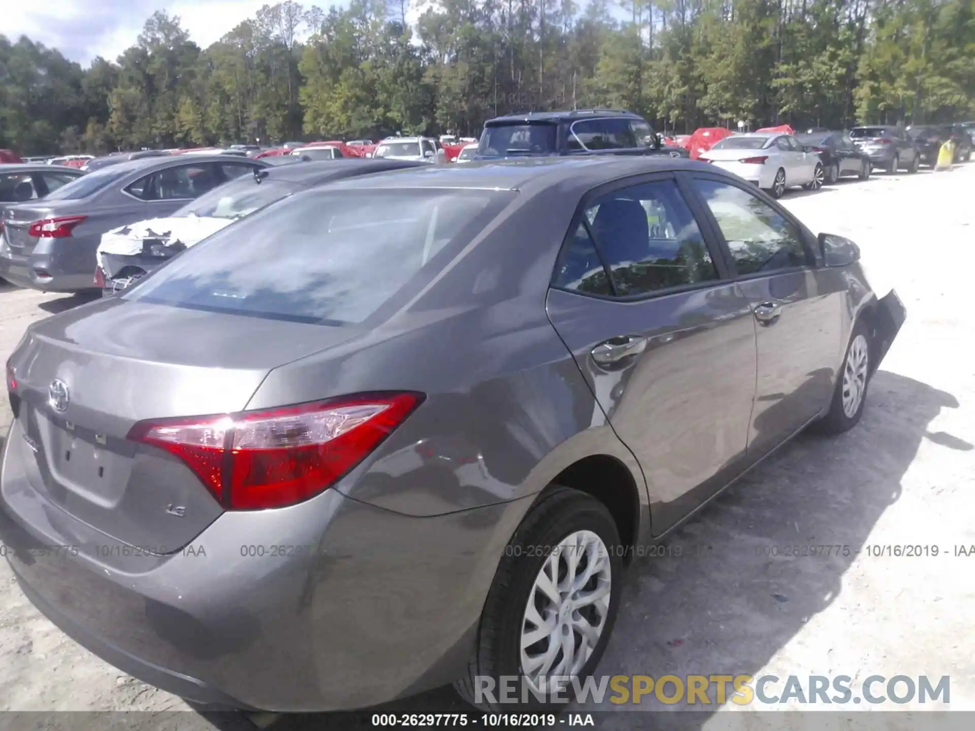 4 Photograph of a damaged car 5YFBURHE2KP907469 TOYOTA COROLLA 2019