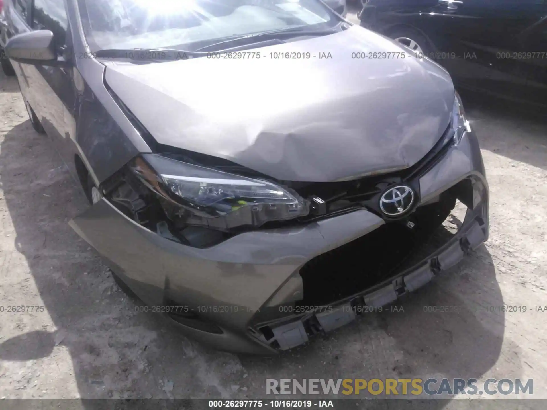 6 Photograph of a damaged car 5YFBURHE2KP907469 TOYOTA COROLLA 2019