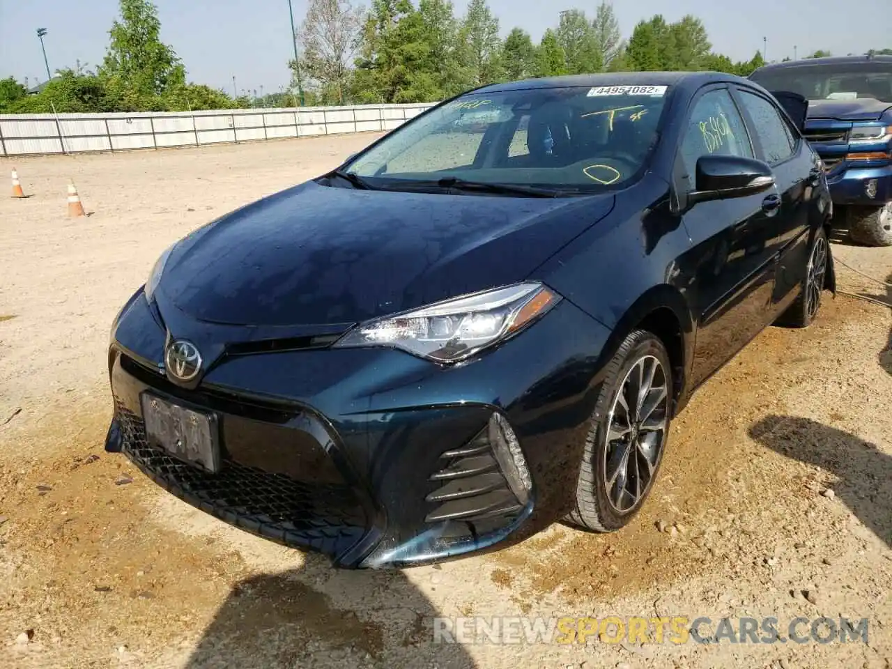 2 Photograph of a damaged car 5YFBURHE2KP908685 TOYOTA COROLLA 2019