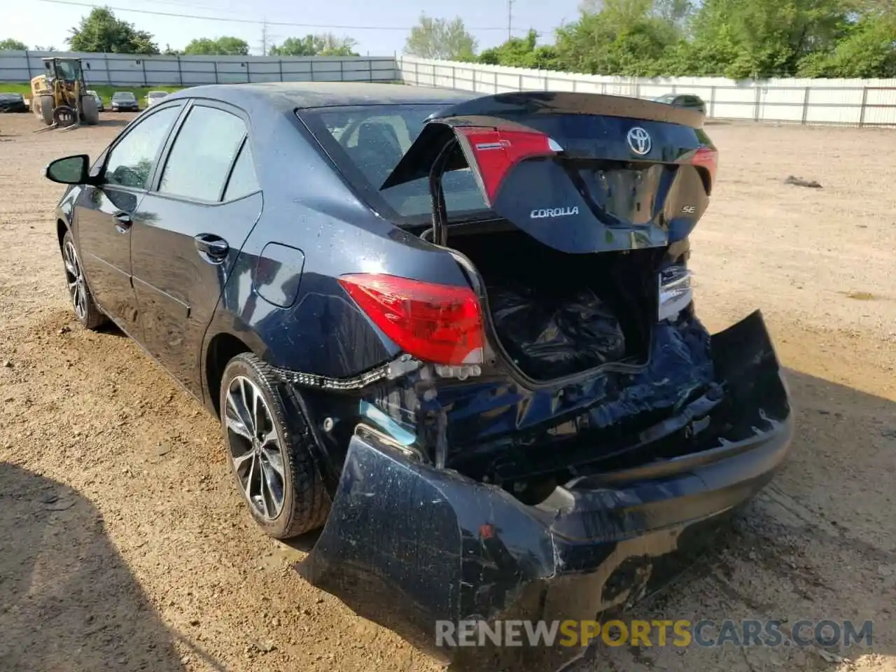 3 Photograph of a damaged car 5YFBURHE2KP908685 TOYOTA COROLLA 2019