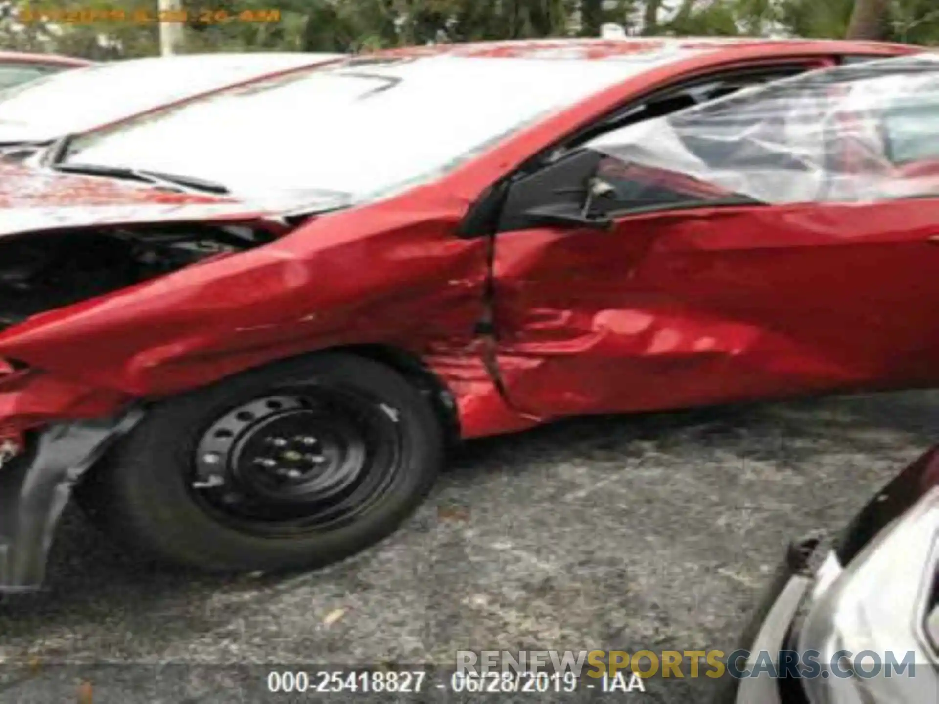 8 Photograph of a damaged car 5YFBURHE2KP908878 TOYOTA COROLLA 2019