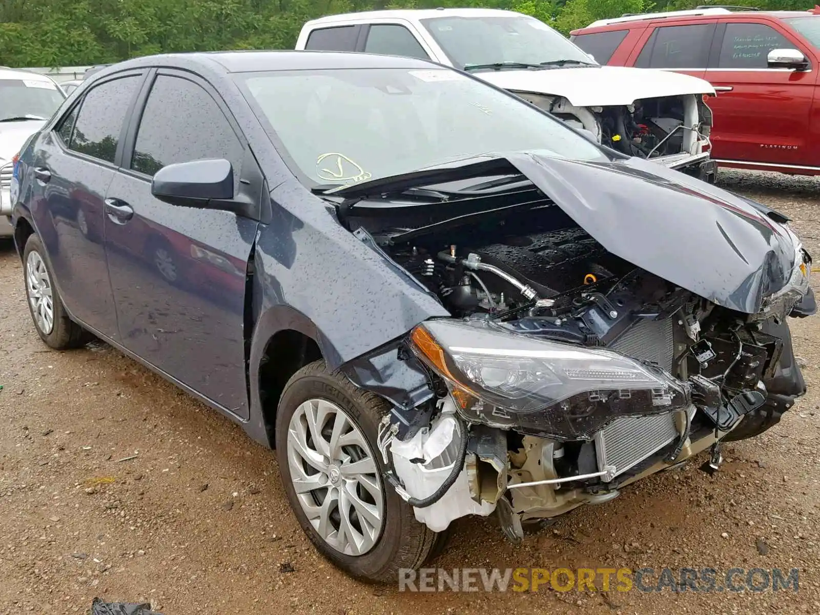 1 Photograph of a damaged car 5YFBURHE2KP908895 TOYOTA COROLLA 2019