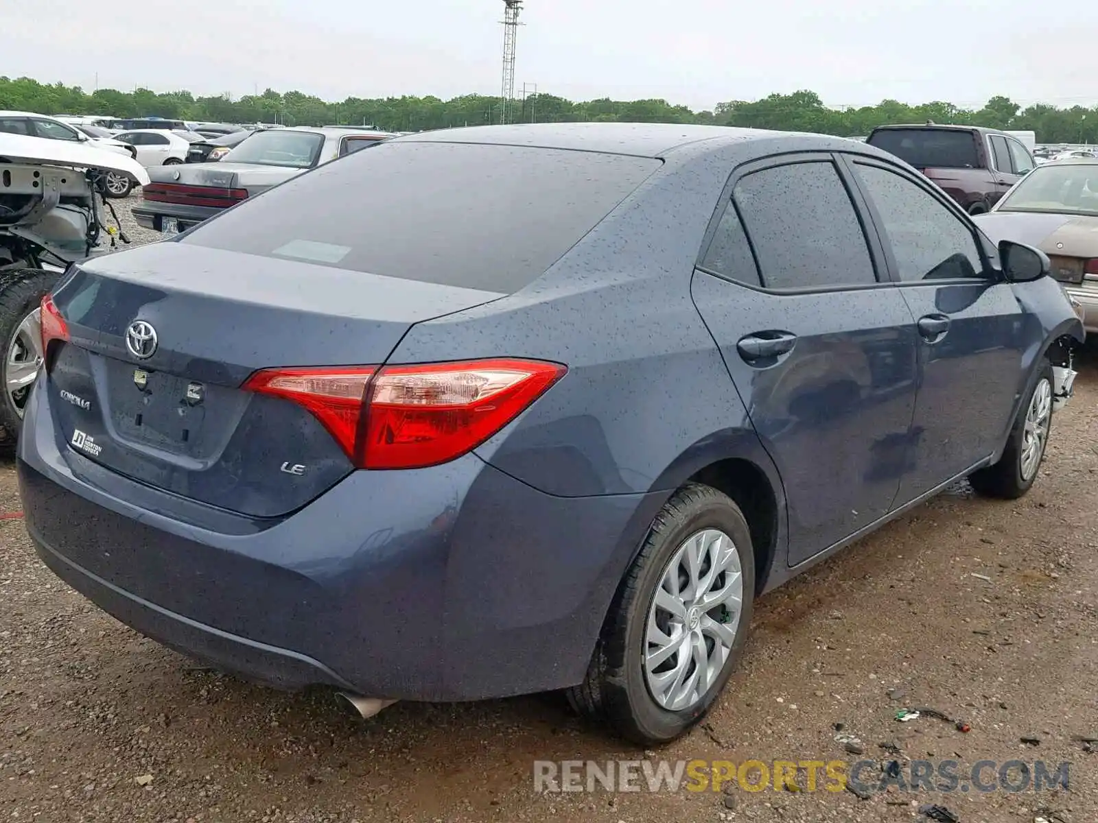 4 Photograph of a damaged car 5YFBURHE2KP908895 TOYOTA COROLLA 2019