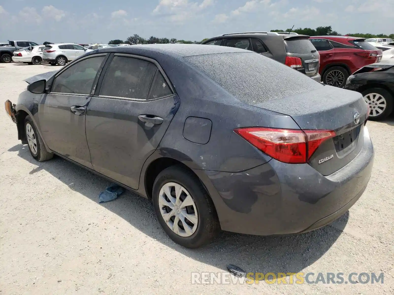 3 Photograph of a damaged car 5YFBURHE2KP909335 TOYOTA COROLLA 2019