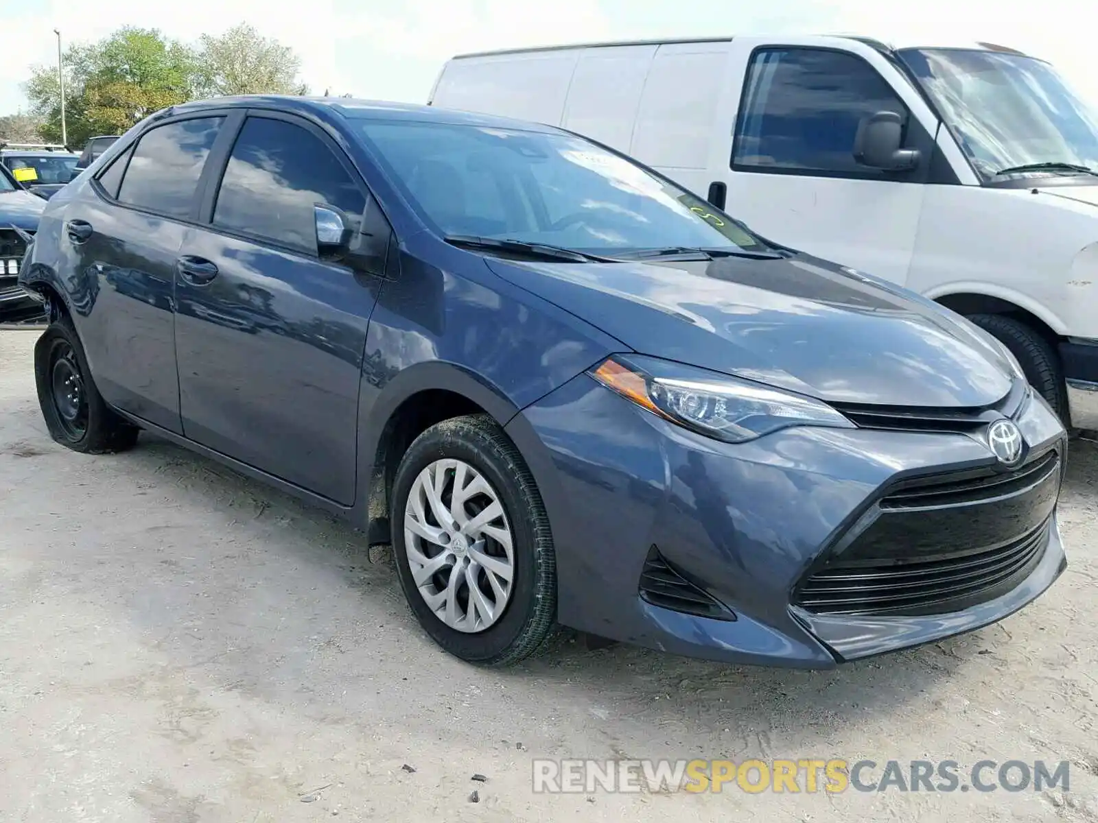 1 Photograph of a damaged car 5YFBURHE2KP910159 TOYOTA COROLLA 2019