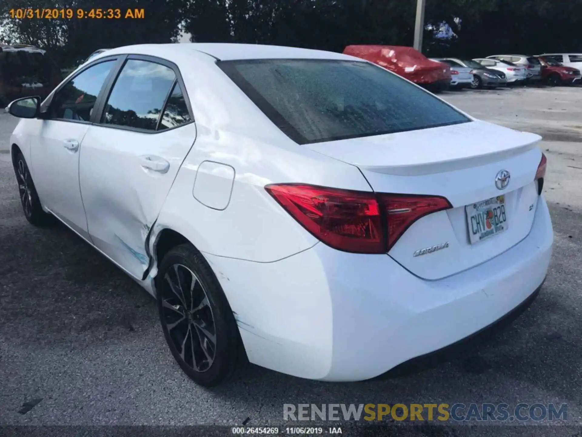 12 Photograph of a damaged car 5YFBURHE2KP910422 TOYOTA COROLLA 2019