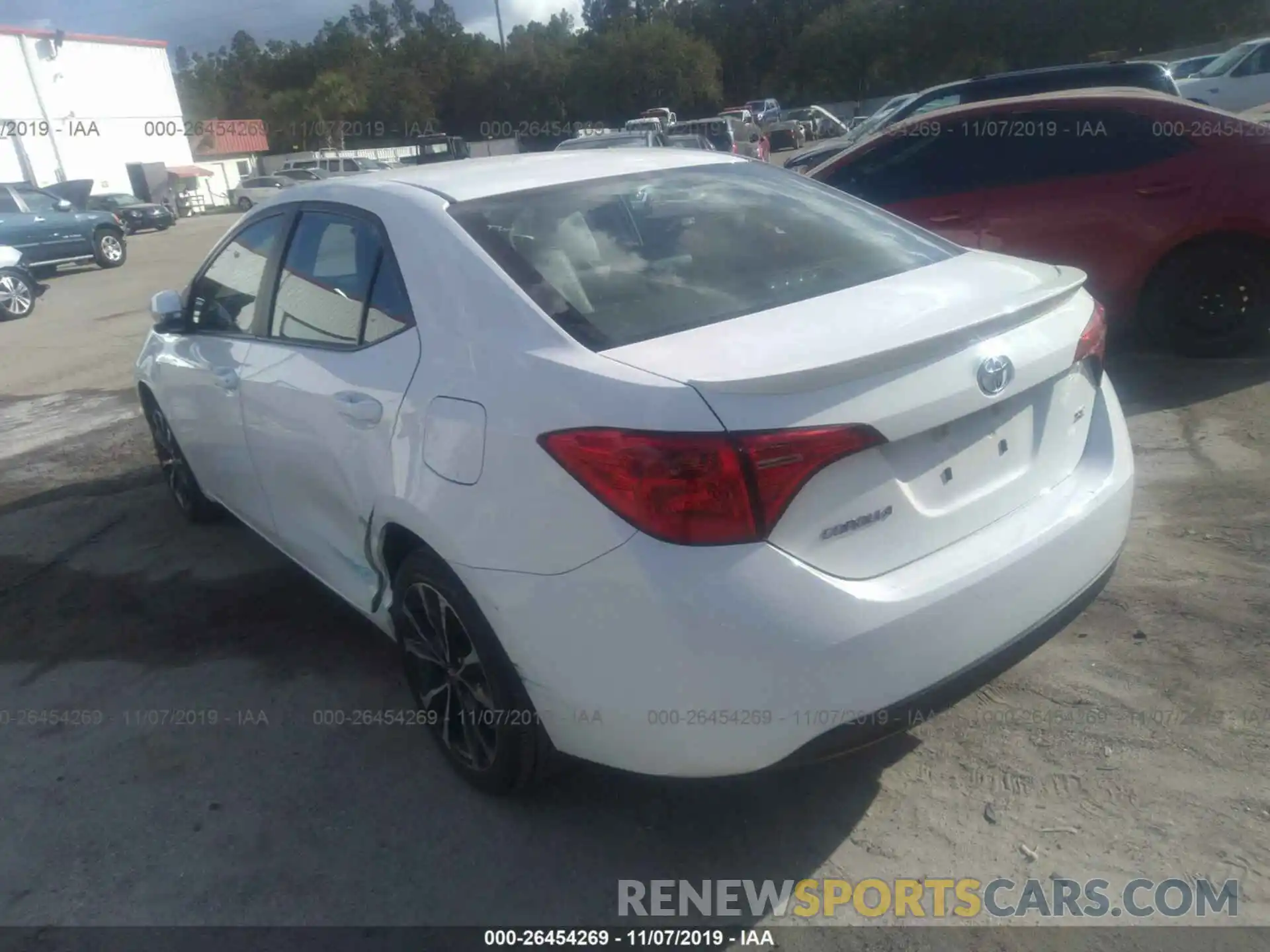 3 Photograph of a damaged car 5YFBURHE2KP910422 TOYOTA COROLLA 2019