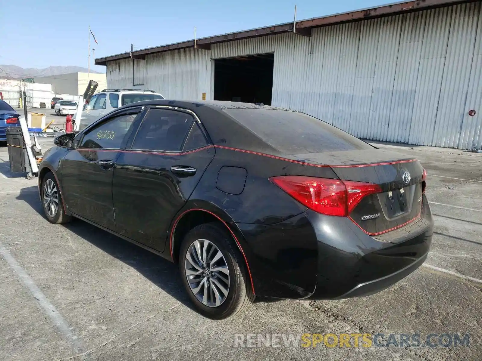 3 Photograph of a damaged car 5YFBURHE2KP910971 TOYOTA COROLLA 2019