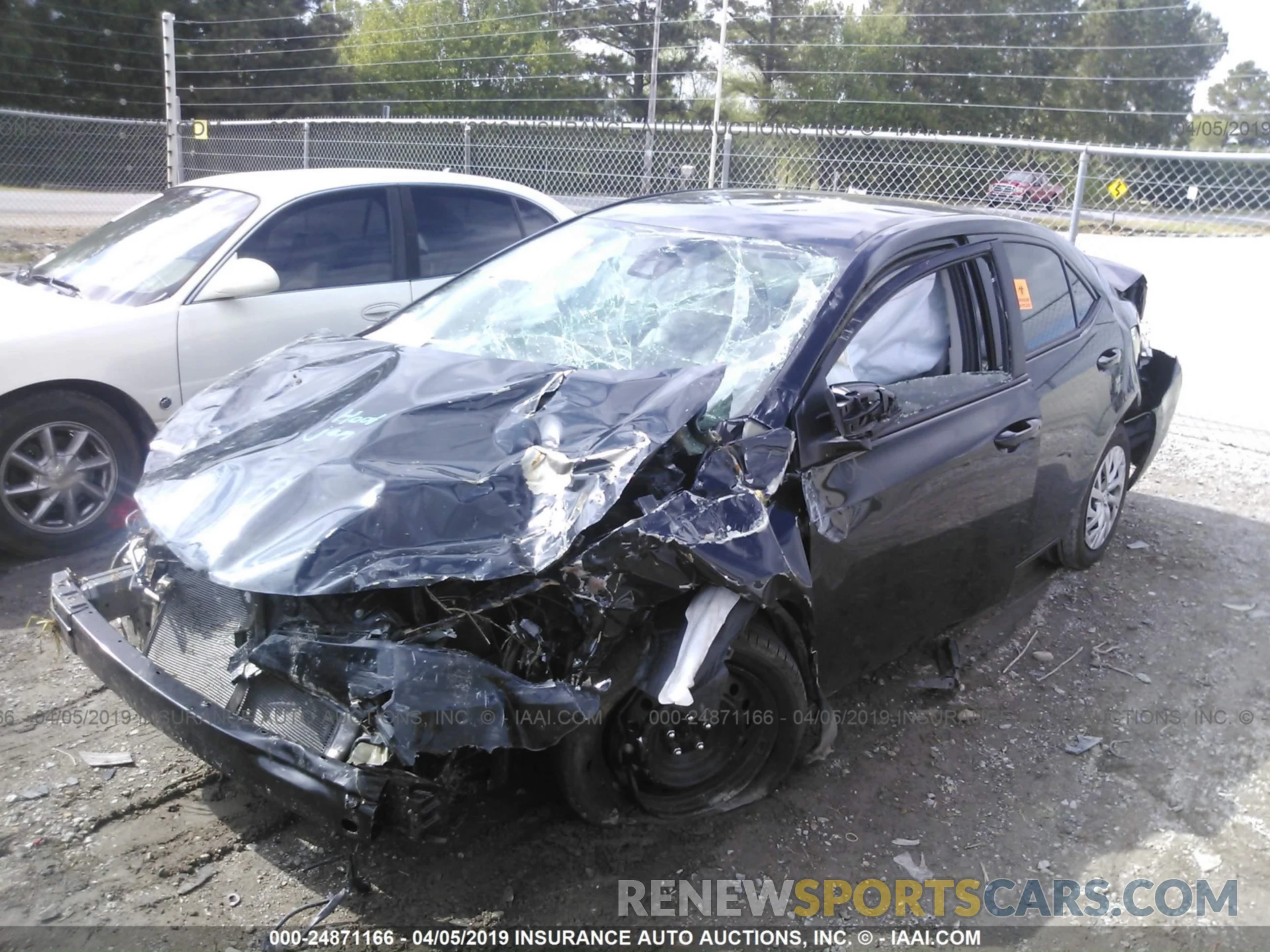 2 Photograph of a damaged car 5YFBURHE2KP911358 TOYOTA COROLLA 2019