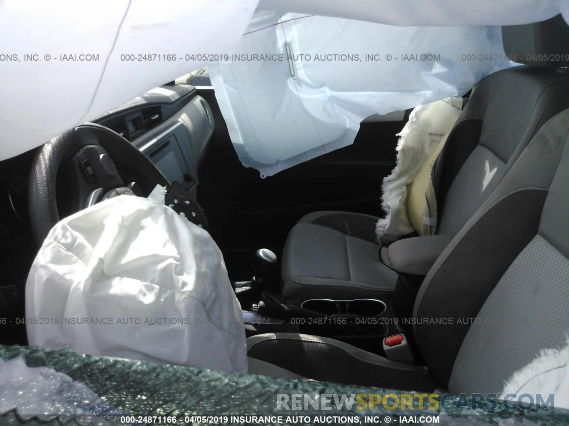 5 Photograph of a damaged car 5YFBURHE2KP911358 TOYOTA COROLLA 2019