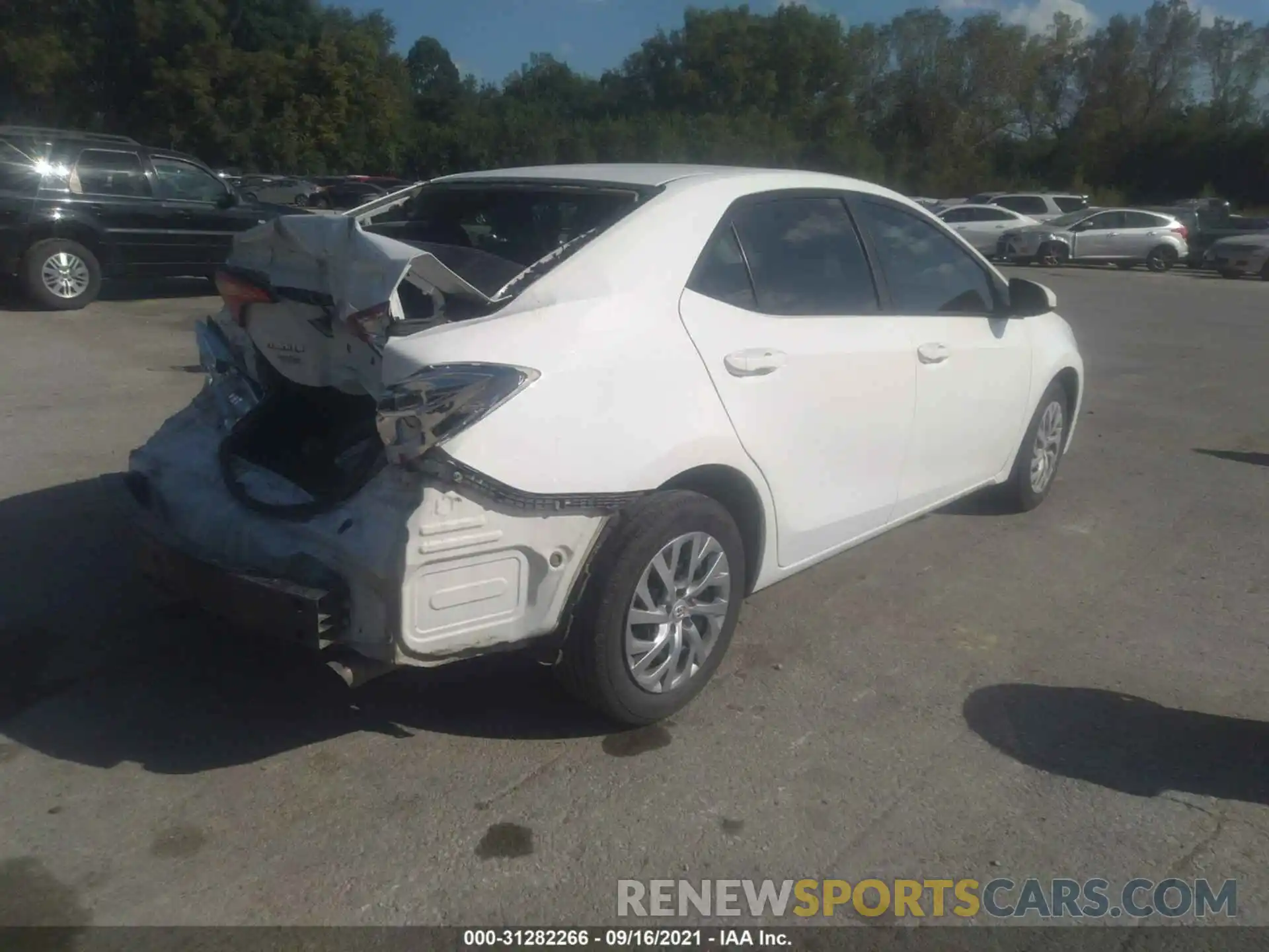 4 Photograph of a damaged car 5YFBURHE2KP911537 TOYOTA COROLLA 2019