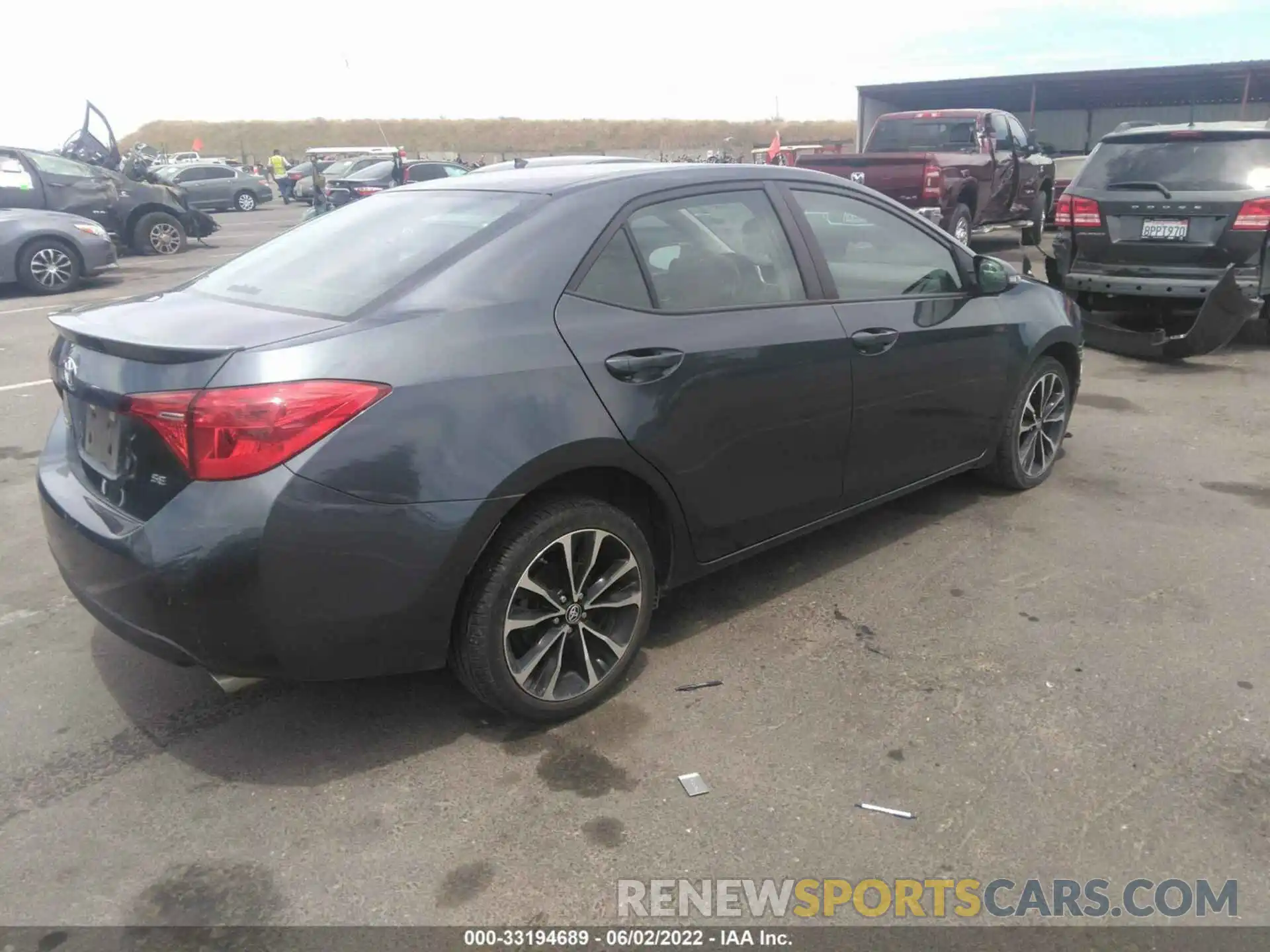 4 Photograph of a damaged car 5YFBURHE2KP912011 TOYOTA COROLLA 2019