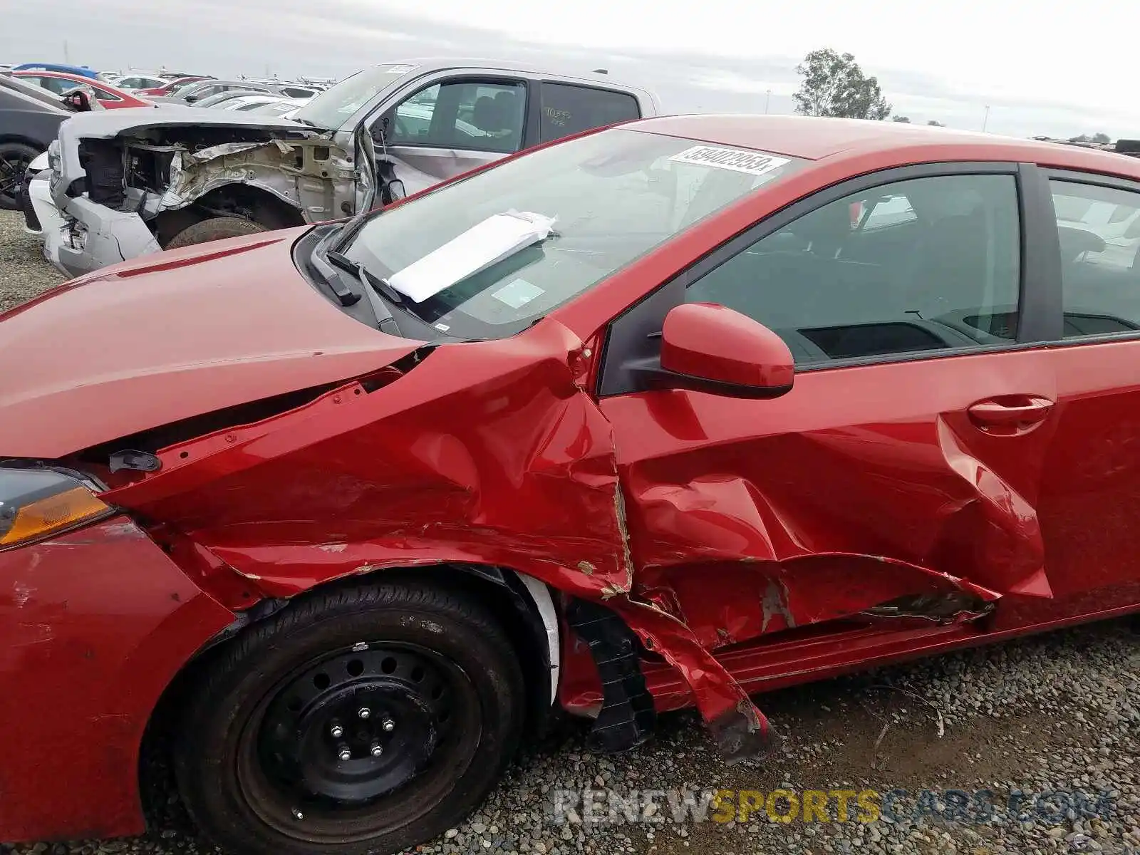 9 Photograph of a damaged car 5YFBURHE2KP912672 TOYOTA COROLLA 2019