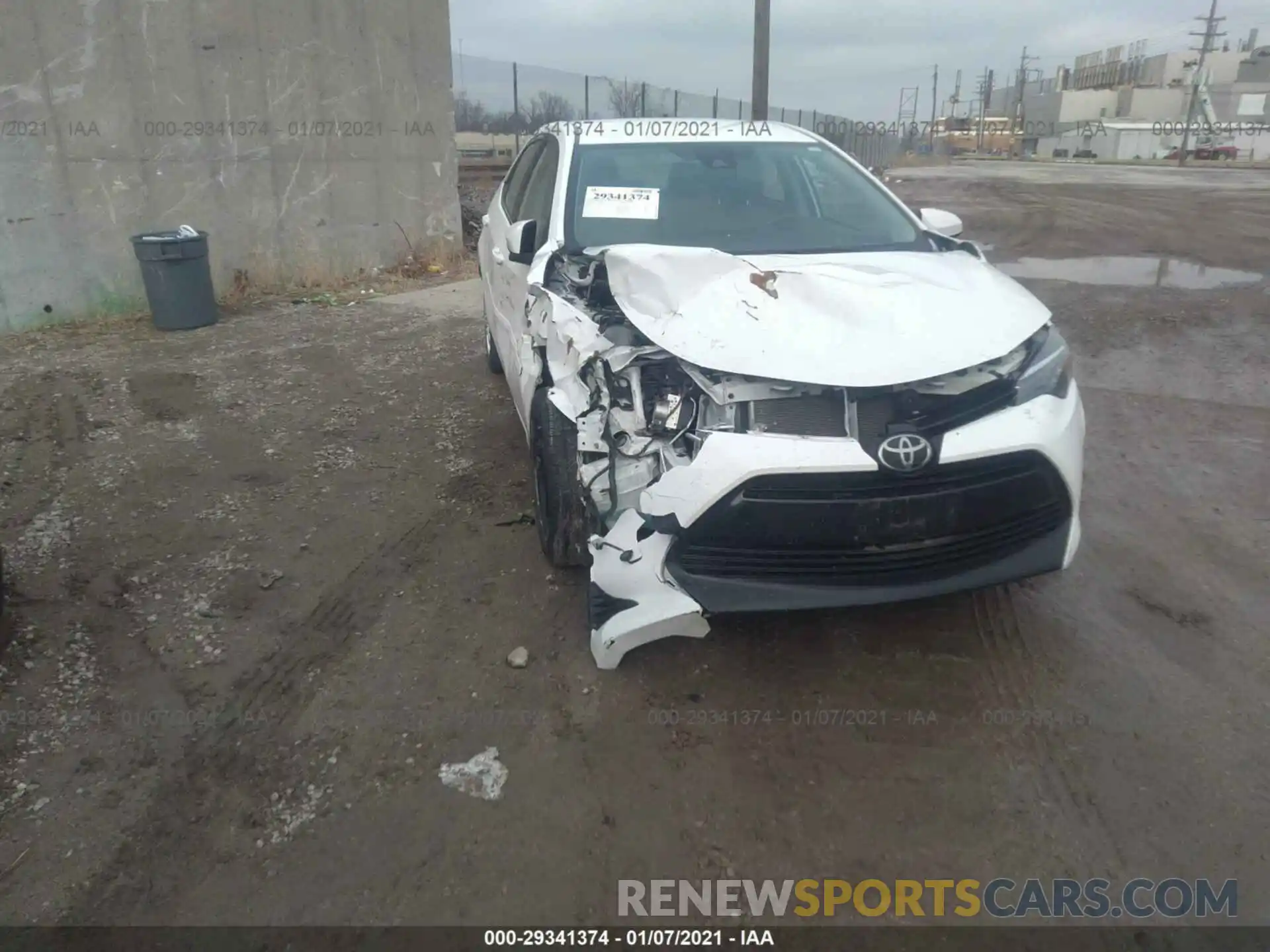 6 Photograph of a damaged car 5YFBURHE2KP913224 TOYOTA COROLLA 2019