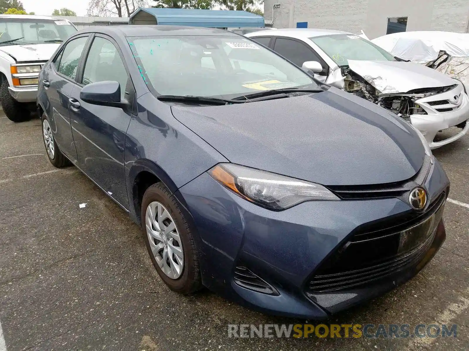 1 Photograph of a damaged car 5YFBURHE2KP913370 TOYOTA COROLLA 2019