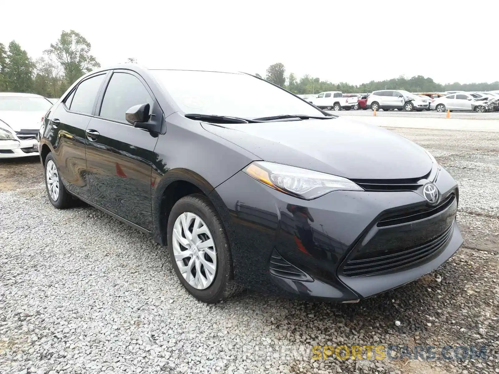 1 Photograph of a damaged car 5YFBURHE2KP913515 TOYOTA COROLLA 2019