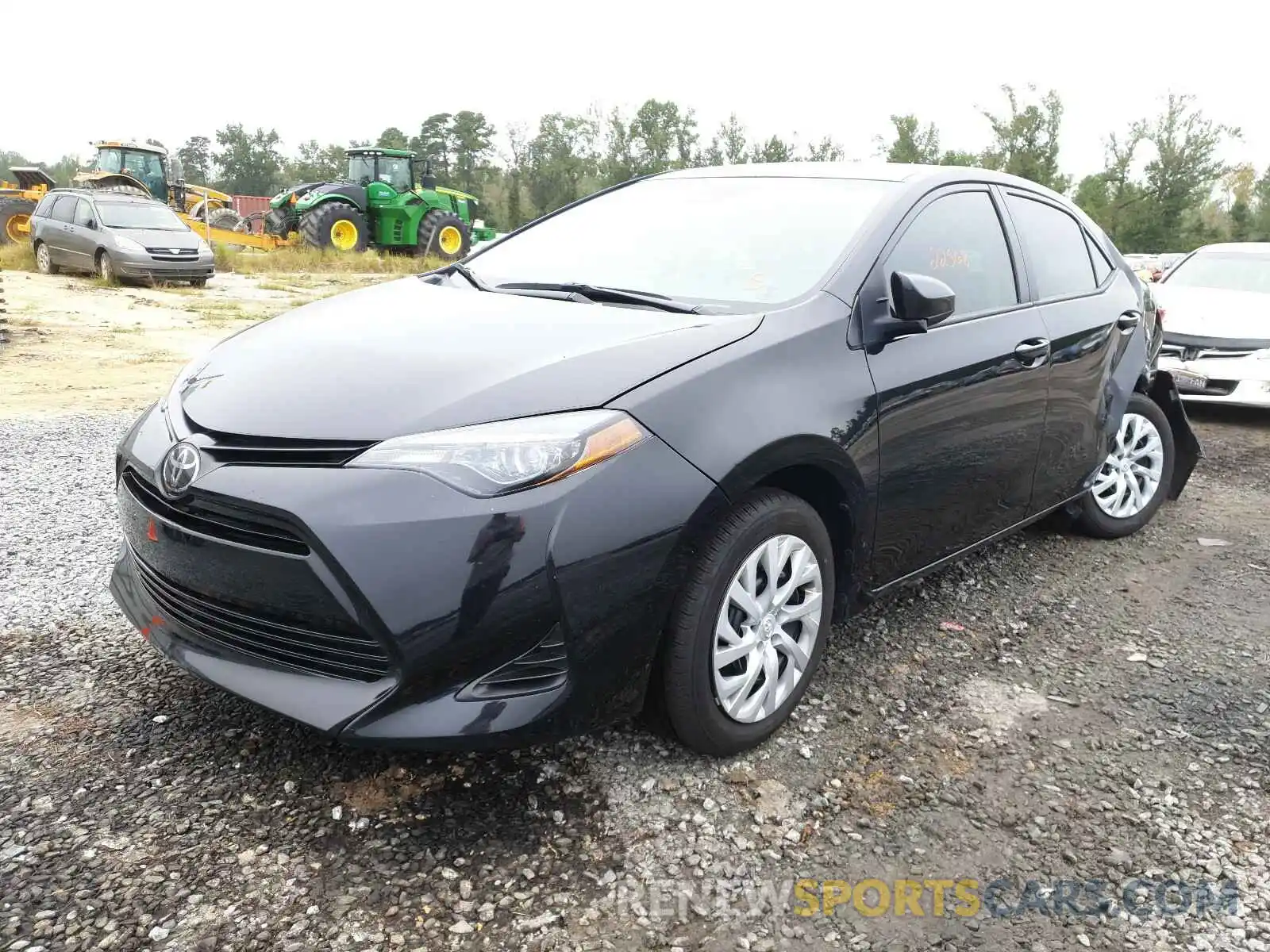 2 Photograph of a damaged car 5YFBURHE2KP913515 TOYOTA COROLLA 2019