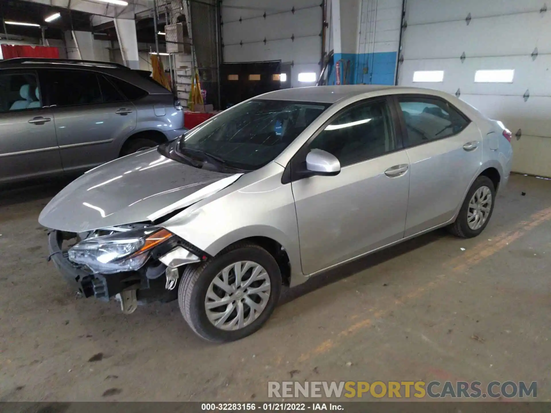 2 Photograph of a damaged car 5YFBURHE2KP913787 TOYOTA COROLLA 2019